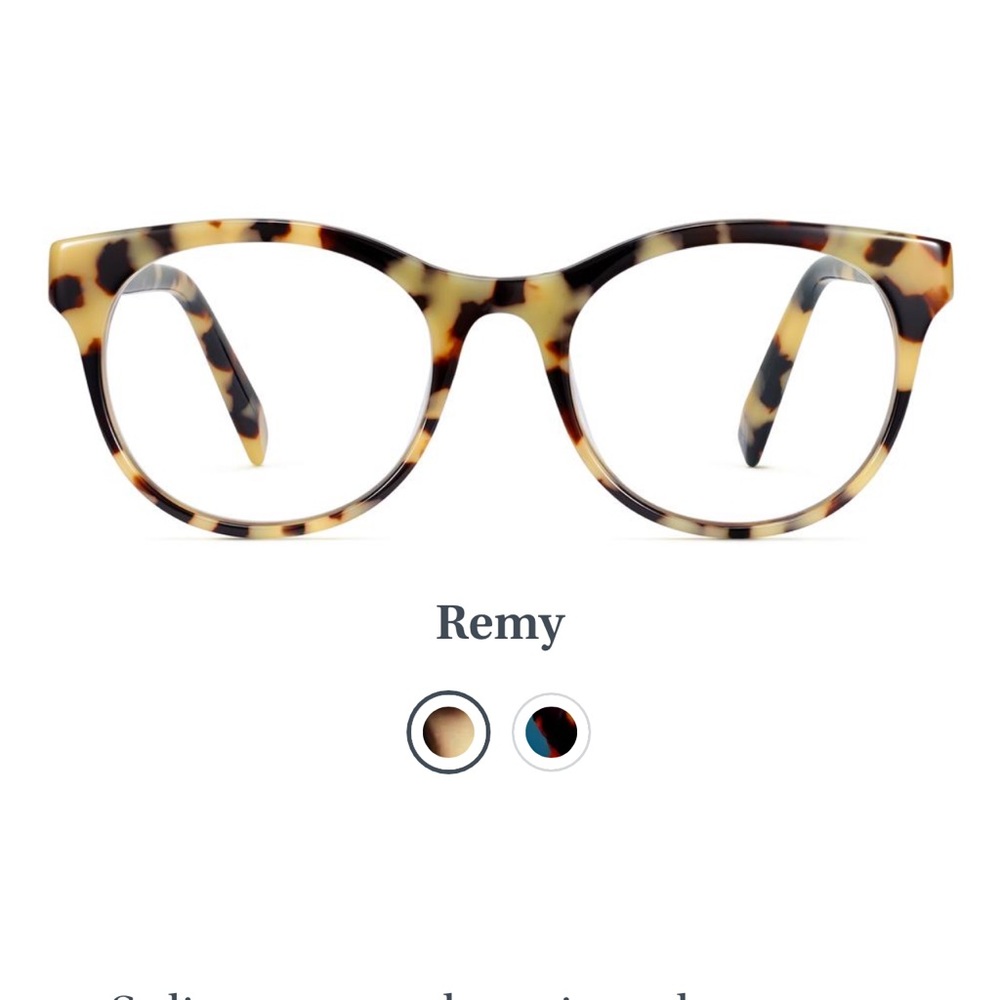 Warby Parker Remy  blue light glasses